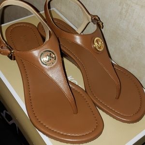 Michael Kors Ramona Leather Sandal